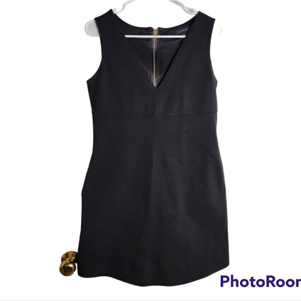 Express black shift dress, size small